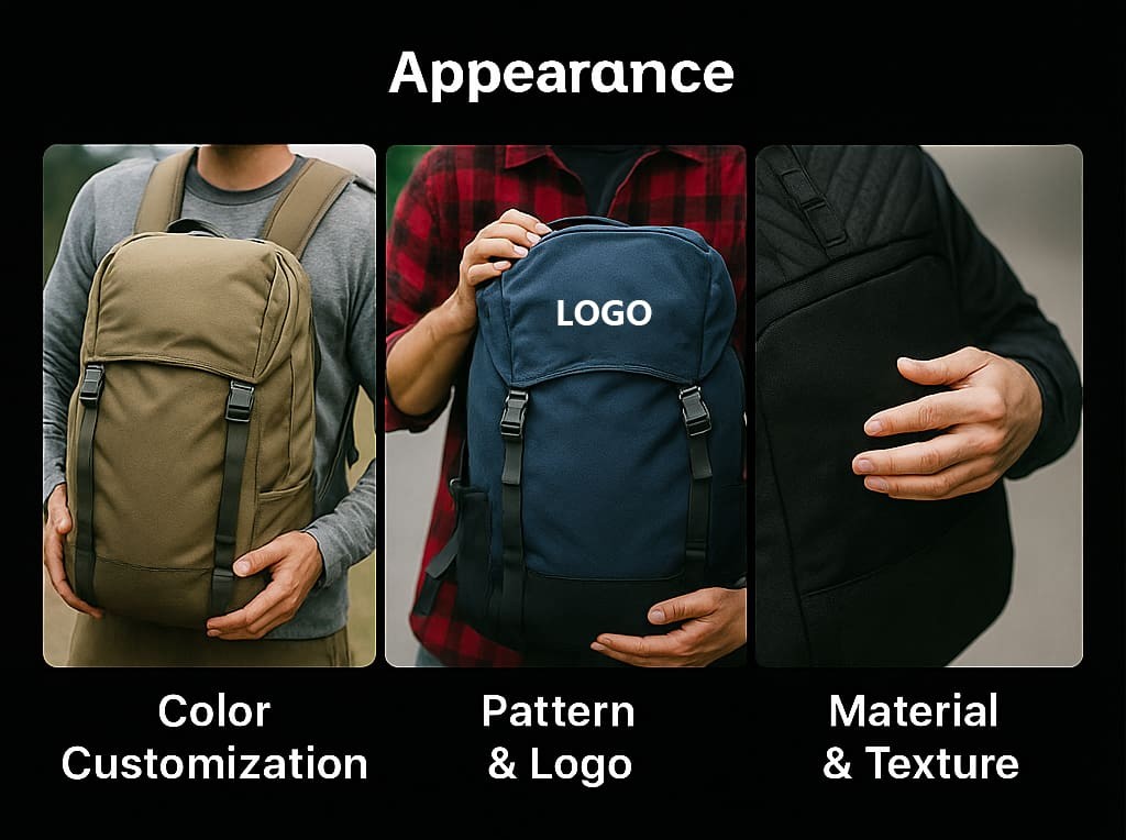 Deep Blue Short – Range Hiking Bag Appearance
