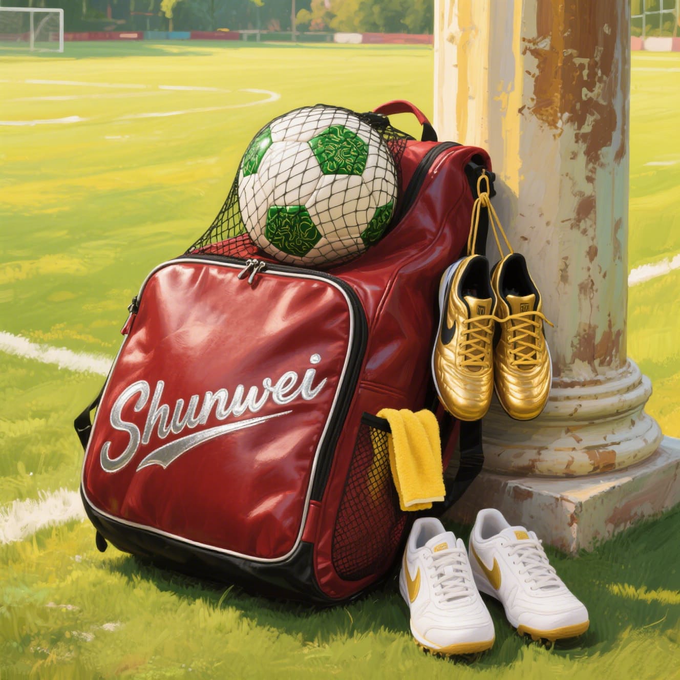 Large-capacity External Ball Storage Backpack