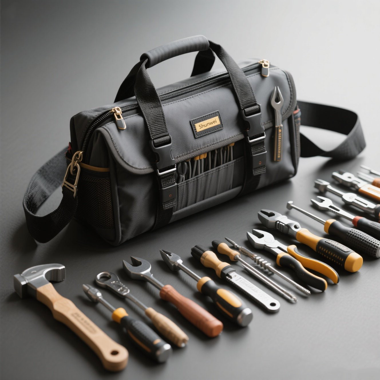 Portable tool storage bag