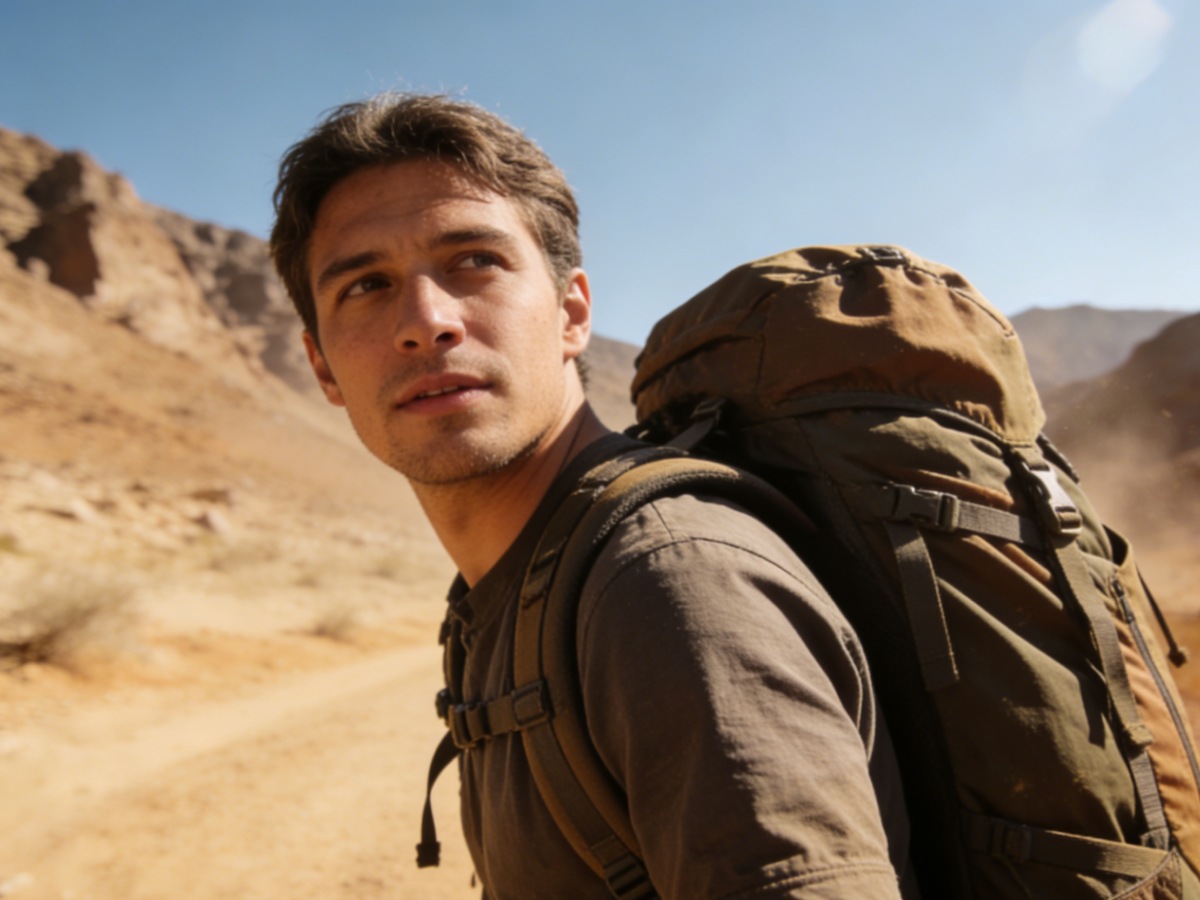 hiking backpack heat resistance nasulayan sa init nga mga kondisyon sa desyerto